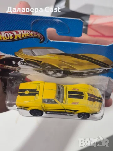 1/64 69 Corvette HotWheels , снимка 5 - Колекции - 56469578