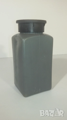 Ретро буркан с желатин, пластмасов, РИДЕЛ, ПСП Химснаб Димитровград, снимка 5 - Антикварни и старинни предмети - 51668745