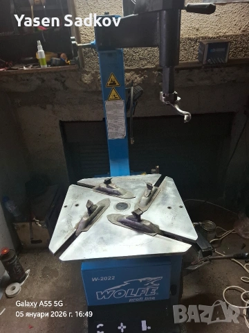 Баланс и демонтажна машина, снимка 11 - Други машини и части - 54243065