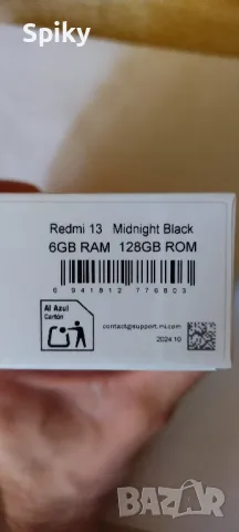 Redmi 13/Редми 13 черен , снимка 4 - Xiaomi - 48959094