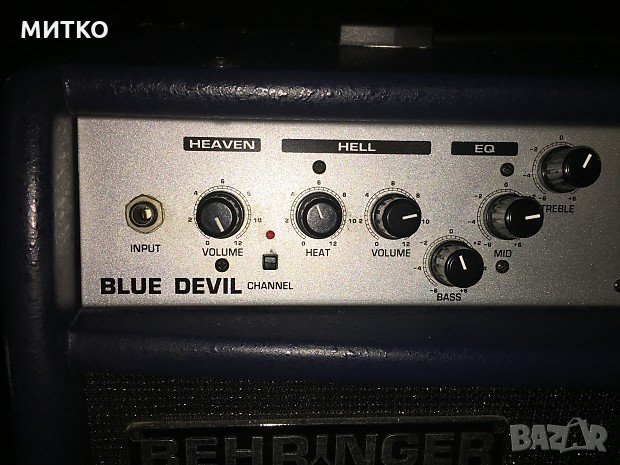 behringer blue devil GX112 кубе усилвател за китара,бас и др., снимка 3 - Китари - 30091437