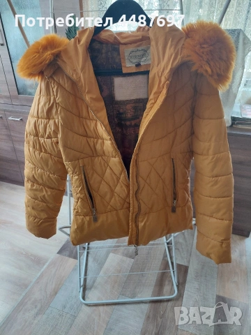 Дамско яке за зимата с качулка, снимка 2 - Якета - 54014206