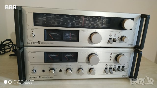 Lehnert  SV901 + ST902 - Усилвател и тунер, снимка 2 - Ресийвъри, усилватели, смесителни пултове - 35278710
