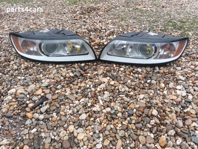 ляв и десен фар за волво В50 С40 фейслифт 07 - 12 VOLVO V50 S40 цена за брой