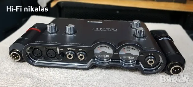 звукова карта интерфейс микрофон за стидио LINE 6 STUDIO UX2 + 2бр.микрофони, снимка 2 - Микрофони - 47524122