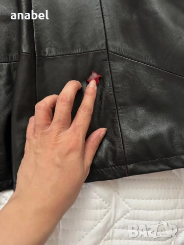 Fams Pelle палто от естествена кожа, снимка 6 - Палта, манта - 51626351