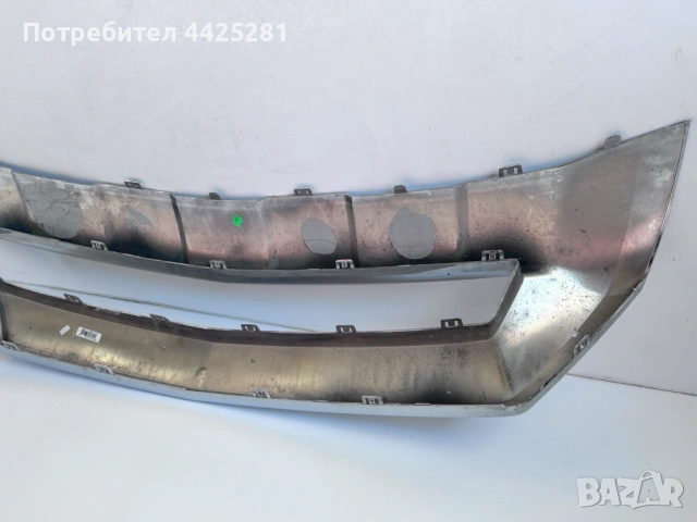 хром лайсна предна броня Mercedes ML w166 AMG 2011-2015 . #1077V. A1668805540, снимка 4 - Части - 54170540