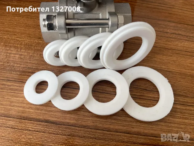 Уплътнение за сферичен кран от 3 части, снимка 2 - ВИК - 48798960