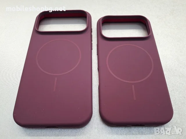 iPhone 18 Pro Max /iPhone 18 Pro гръб MagSafe dark cherry , снимка 4 - Калъфи, кейсове - 56170815