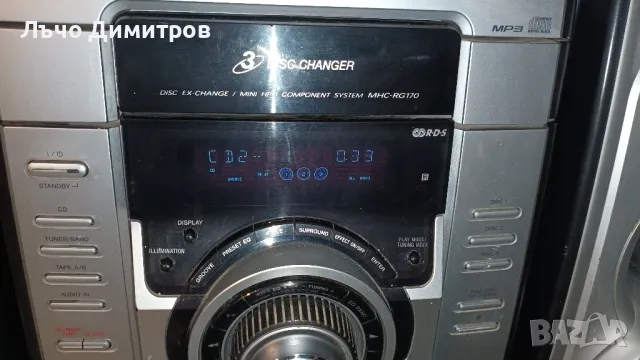  SONY HCD-RG170, снимка 5 - Аудиосистеми - 50131770