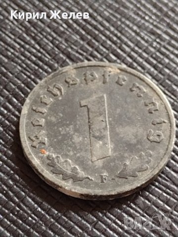 ДВЕ МОНЕТИ 1 райхспфенинг 1941г. - 2 райхспфенинг 1939г. ГЕРМАНИЯ ТРЕТИ РАЙХ С СВАСТИКА 31570, снимка 2 - Нумизматика и бонистика - 38467732