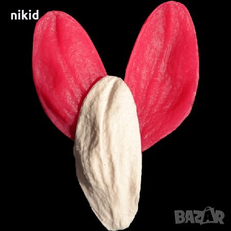 Крем цвете листа листо силиконов молд вейнър вайнър 2 части украса декор фондан, снимка 2 - Форми - 30533361