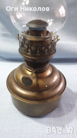 Старинна газена лампа за полилей, снимка 2 - Антикварни и старинни предмети - 52791804