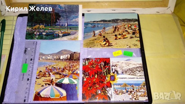 ЛОТ 4 СТАРИ ПОЩЕНСКИ КАРТИЧКИ ИСПАНИЯ и Др. ТЕМА КУРОРТИ и ИЗОБРАЗИТЕЛНО ИЗКУСТВО 32329