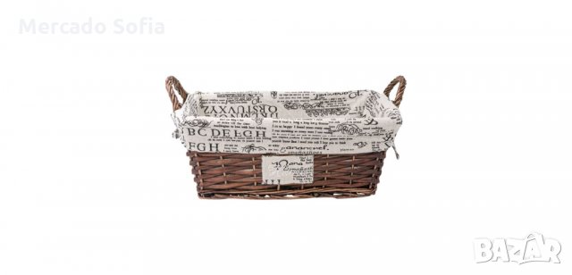 Дървена кошница за съхранение с дръжки , снимка 5 - Органайзери - 34164105
