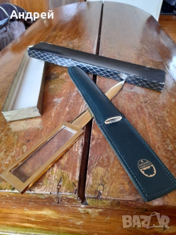 Стар нож за писма,лупа Балкантурист, снимка 3 - Други ценни предмети - 54044637