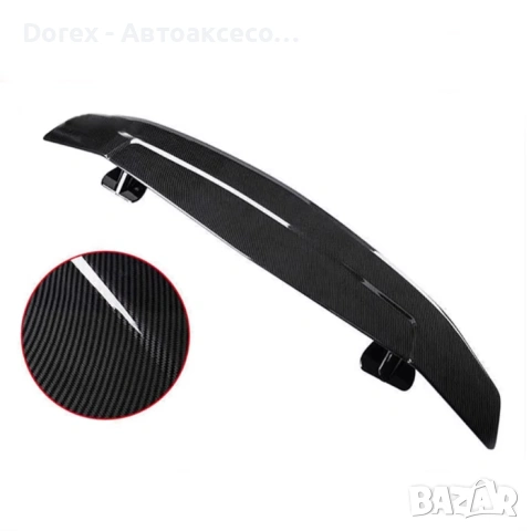 Карбонов спойлер за багажник - 133 см, снимка 2 - Аксесоари и консумативи - 54365720