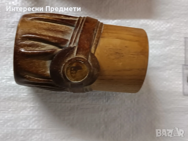 Две Стари Дървени чаши/бокали , снимка 4 - Антикварни и старинни предмети - 50689532