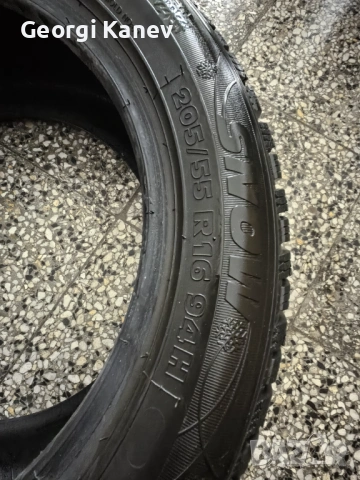 Зимни гуми 205/55/16, снимка 6 - Гуми и джанти - 53958186