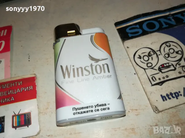 WINSTON-ЗАПАЛКА ЗА КОЛЕКЦИЯ 0312241837, снимка 4 - Колекции - 48213017