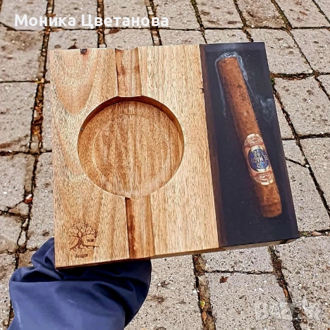 Пепелник за пури, снимка 4 - Декорация за дома - 52316098