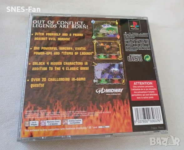 Gauntlet Legends - PlayStation 1, снимка 3 - Игри за PlayStation - 56453319