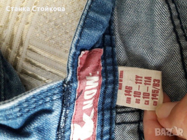 Дънков гащеризони за момиче , снимка 4 - Детски панталони и дънки - 30202647