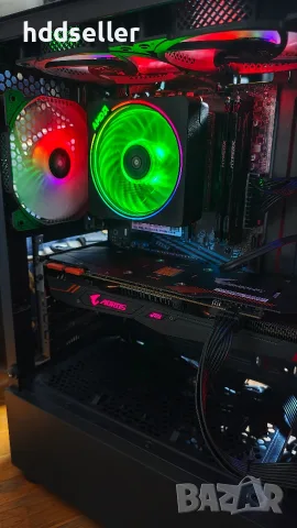Геймърски компютър RYZEN 5 5500 16GB 1070TI 512GB 1TB