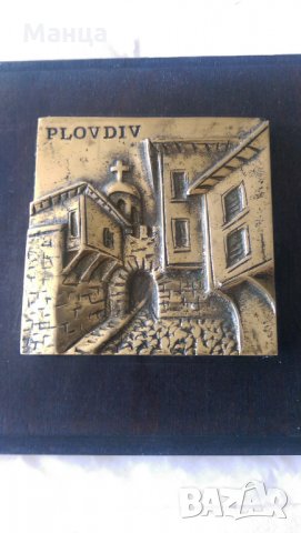 Бронзов плакет сувенир, снимка 5 - Картини - 29159218