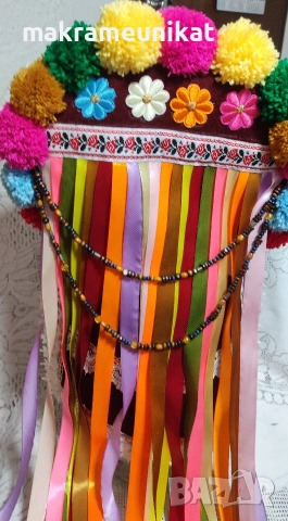 Кукерска маска, гугла, уникат, арт, ръчна изработка, декорация , снимка 4 - Декорация за дома - 41588628