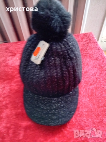 Дам.зимна шапка, снимка 3 - Шапки - 51956753