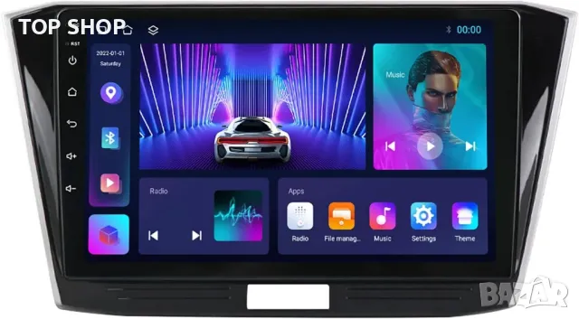 Мултимедия, Двоен дин, за VW Passat B8, Андроид, навигация, 2 Дин Пасат, плеър с Android, Volkswagen, снимка 8 - Аксесоари и консумативи - 49746455