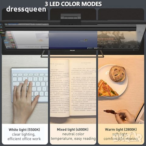 3732 LED лампа за монитор, снимка 5 - Други - 37759237