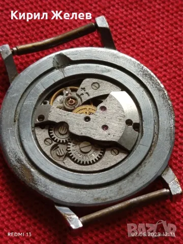 Стар механичен часовник мъжки за ремонт части КОЛЕКЦИЯ 48087, снимка 4 - Антикварни и старинни предмети - 50124466