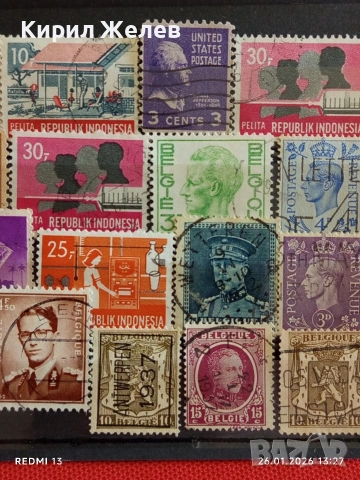 Стари пощенски марки от цял свят смесени СВЕТОВНИ ЛИДЕРИ за КОЛЕКЦИЯ 52025, снимка 3 - Филателия - 53230449