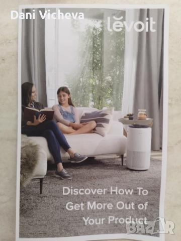 Пречиствател за въздух Levoit - Core Mini, HEPA, снимка 7 - Овлажнители и пречистватели за въздух - 52732033