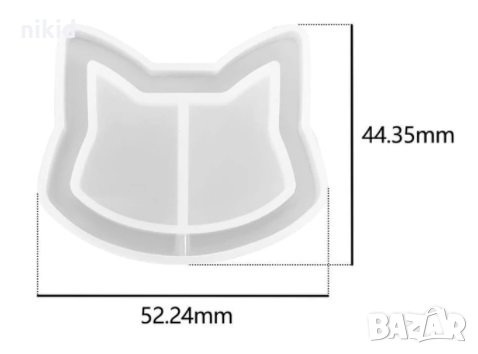10 модела силиконов молд форма фондан смола бижутерски шоколад шейкъри Shaker, снимка 5 - Форми - 30541933