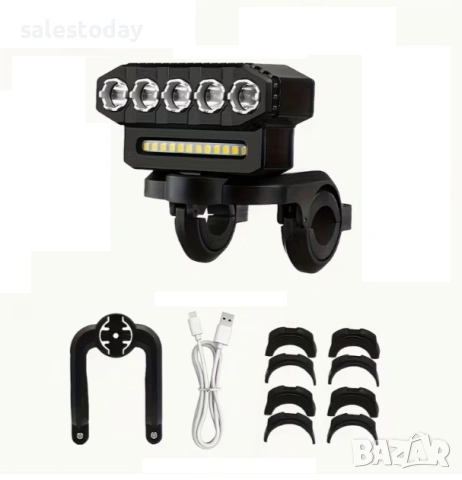Светлини за скутер, тротинетка, моторциклет, LED, USB, снимка 3 - Аксесоари и консумативи - 34422943