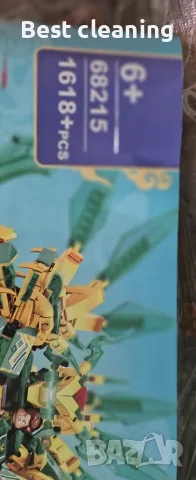 Ninjago  Зелен робот с фигури, снимка 6 - Пъзели - 55854621