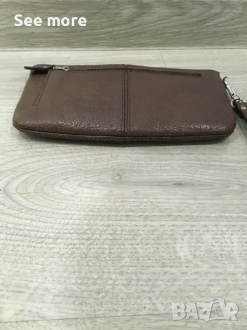 FOSSIL портфейл клъч естествена кожа, снимка 4 - Портфейли, портмонета - 54003307