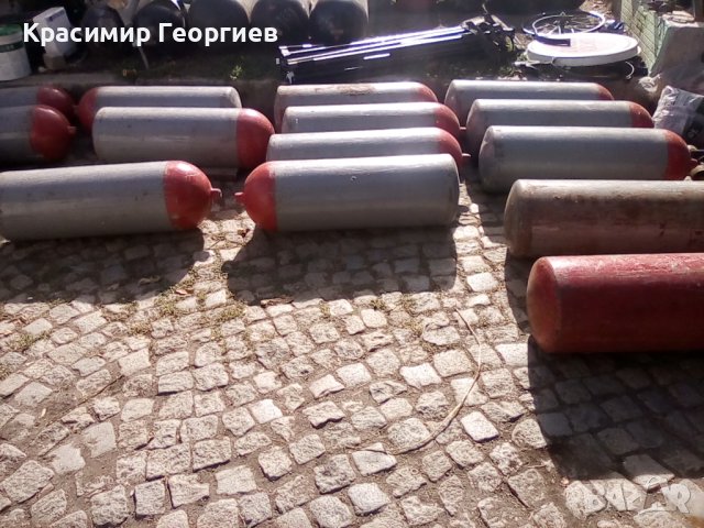 Чисто Нови Бутилки Метанови 60 литра  16 Броя 120 лева -Брой 2007г са, снимка 4 - Части - 42552911