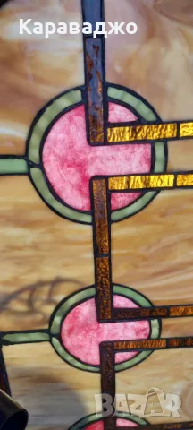 Голям Плафон Тифани, снимка 7 - Лампи за таван - 49471873