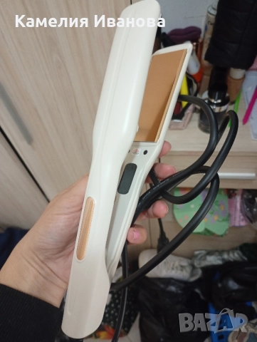 Керамична Преса за коса-с 10 нива ,тример за вежди,машинка за маникюр и педикюр