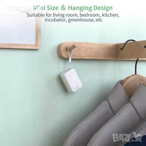 Diivoo WiFi HUB + сензор за температура и влажност, снимка 7 - Други - 48804982