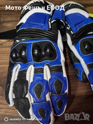 Кожени МОТО Ръкавици BERIK SPA Размер М, снимка 2 - Аксесоари и консумативи - 51098345