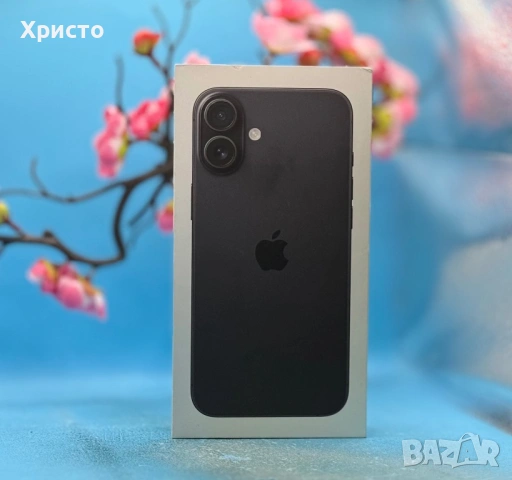 НОВ!!! Apple iPhone 16 Plus, 128GB, 5G, Black + подарък оригинален адаптер Apple , снимка 3 - Apple iPhone - 53056090