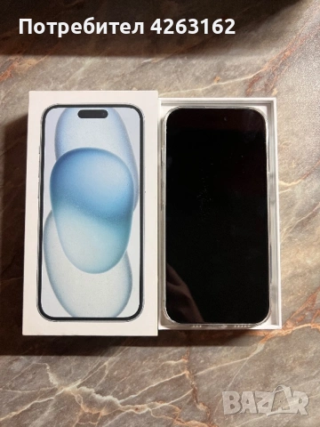 iPhone 15 128GB Blue, снимка 3 - Apple iPhone - 54220364