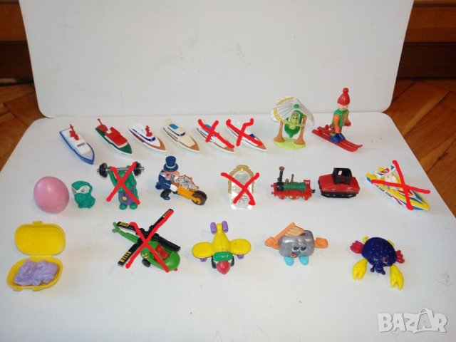 фигурки от шоколадови яйца киндер , снимка 8 - Колекции - 31048858