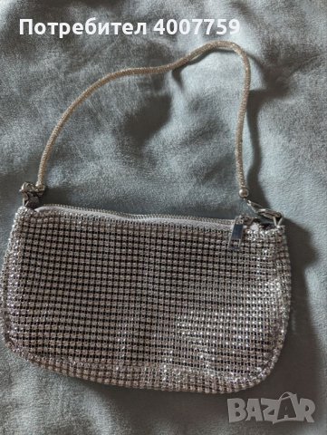 Луксозна дамска чанта 23х12 см, снимка 1