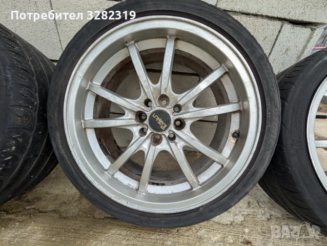 Platin 17 4x100 4x114.3 7J ET40 205/40/17 215/40/17, снимка 3 - Гуми и джанти - 54222074